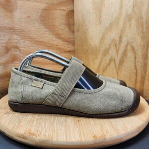 Keen Sienna Mary Jane Canvas Flat Shoes